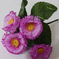 искусственные цветы фиалка-маргаритка цвета сиреневый 8