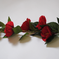 искусственные цветы китайская роза цвета красный 4