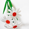 искусственные цветы ветки ромашек (пластмассовая) цвета белый 6